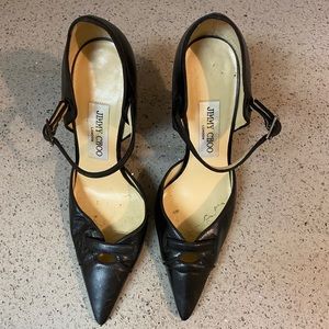 Womens black Jimmy Choo Pumps